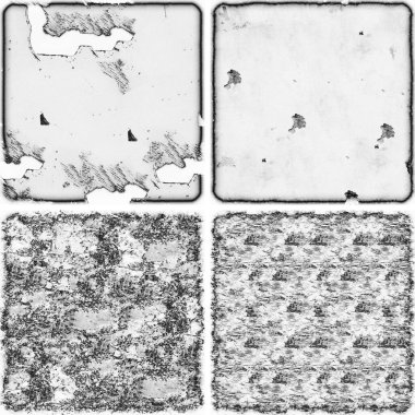 grunge doku arkaplanı, soyut doku seti ve eski beton duvarın arka planı 