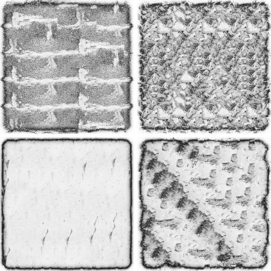 grunge doku arkaplanı, soyut doku seti ve eski beton duvarın arka planı 