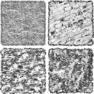 grunge doku arkaplanı, soyut doku seti ve eski beton duvarın arka planı 