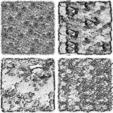 grunge doku arkaplanı, soyut doku seti ve eski beton duvarın arka planı 