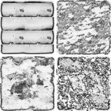 grunge doku arkaplanı, soyut doku seti ve eski beton duvarın arka planı 