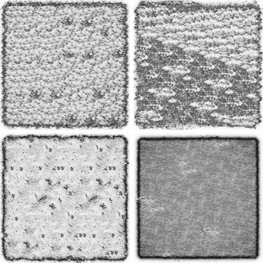 grunge doku arkaplanı, soyut doku seti ve eski beton duvarın arka planı 