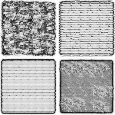 grunge doku arkaplanı, soyut doku seti ve eski beton duvarın arka planı 