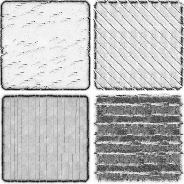 grunge doku arkaplanı, soyut doku seti ve eski beton duvarın arka planı 