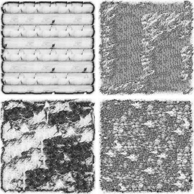 grunge doku arkaplanı, soyut doku seti ve eski beton duvarın arka planı 