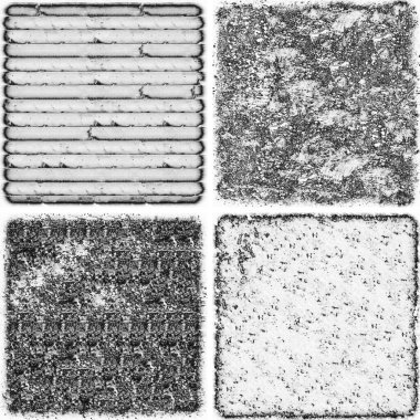 grunge doku arkaplanı, soyut doku seti ve eski beton duvarın arka planı 