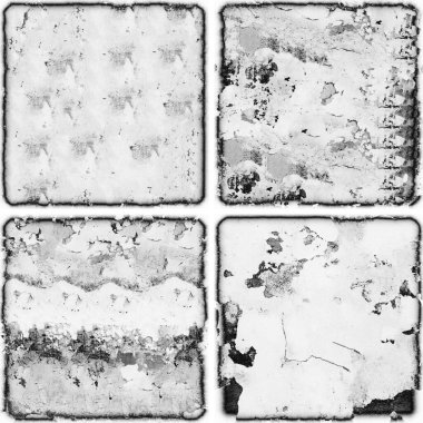 grunge doku arkaplanı, soyut doku seti ve eski beton duvarın arka planı 