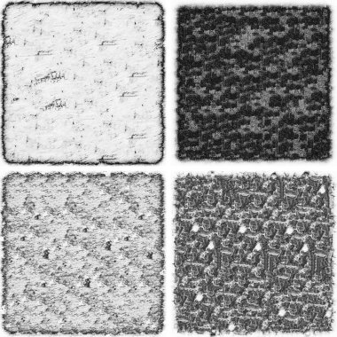 grunge doku arkaplanı, soyut doku seti ve eski beton duvarın arka planı 