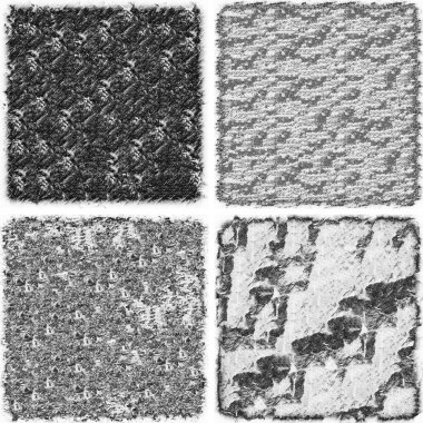 grunge doku arkaplanı, soyut doku seti ve eski beton duvarın arka planı 