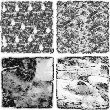 grunge doku arkaplanı, soyut doku seti ve eski beton duvarın arka planı 