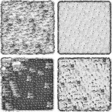 grunge doku arkaplanı, soyut doku seti ve eski beton duvarın arka planı 