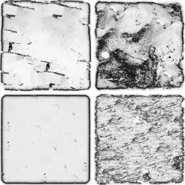 grunge doku arkaplanı, soyut doku seti ve eski beton duvarın arka planı 