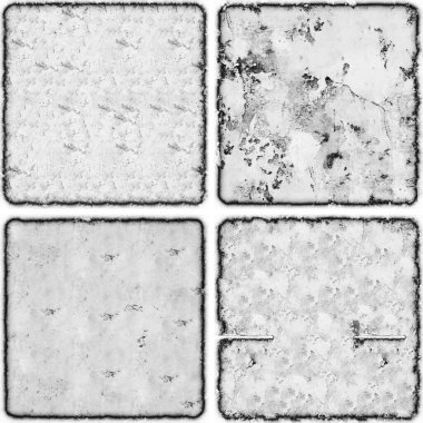 grunge doku arkaplanı, soyut doku seti ve eski beton duvarın arka planı 