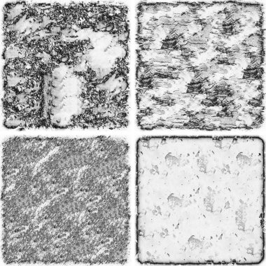 grunge doku arkaplanı, soyut doku seti ve eski beton duvarın arka planı 