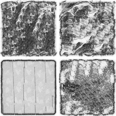 grunge doku arkaplanı, soyut doku seti ve eski beton duvarın arka planı 