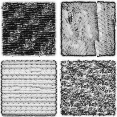 grunge doku arkaplanı, soyut doku seti ve eski beton duvarın arka planı 