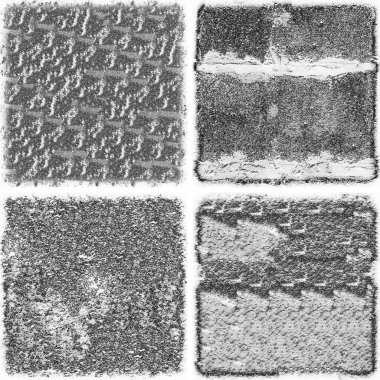 grunge doku arkaplanı, soyut doku seti ve eski beton duvarın arka planı 