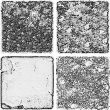 grunge doku arkaplanı, soyut doku seti ve eski beton duvarın arka planı 