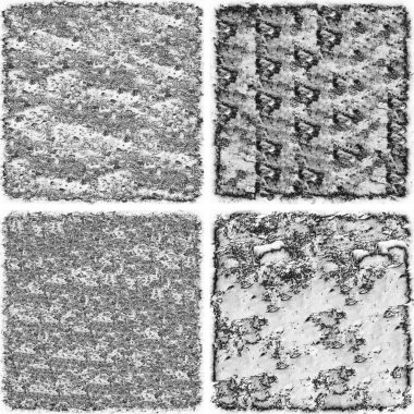 grunge doku arkaplanı, soyut doku seti ve eski beton duvarın arka planı 