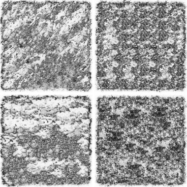 grunge doku arkaplanı, soyut doku seti ve eski beton duvarın arka planı 