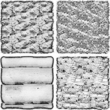 grunge doku arkaplanı, soyut doku seti ve eski beton duvarın arka planı 