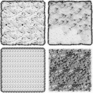 grunge doku arkaplanı, soyut doku seti ve eski beton duvarın arka planı 