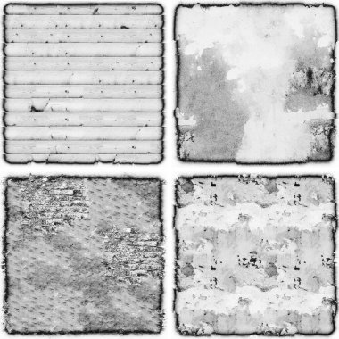 grunge doku arkaplanı, soyut doku seti ve eski beton duvarın arka planı 