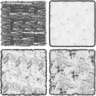 grunge doku arkaplanı, soyut doku seti ve eski beton duvarın arka planı 