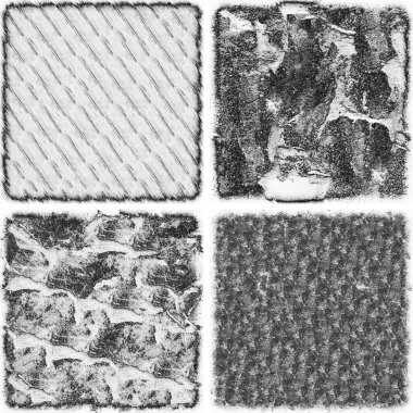 grunge doku arkaplanı, soyut doku seti ve eski beton duvarın arka planı 