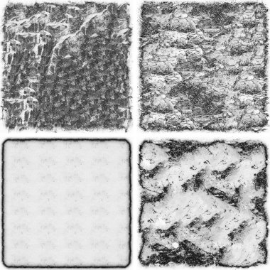 grunge doku arkaplanı, soyut doku seti ve eski beton duvarın arka planı 