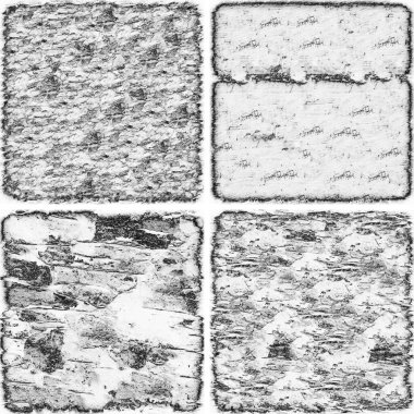 grunge doku arkaplanı, soyut doku seti ve eski beton duvarın arka planı 