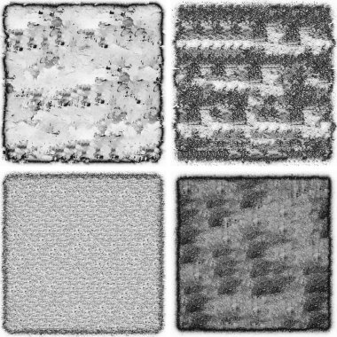 grunge doku arkaplanı, soyut doku seti ve eski beton duvarın arka planı 