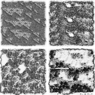 grunge doku arkaplanı, soyut doku seti ve eski beton duvarın arka planı 