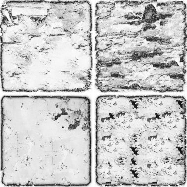 grunge doku arkaplanı, soyut doku seti ve eski beton duvarın arka planı 