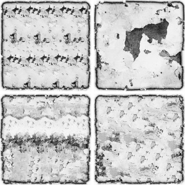 grunge doku arkaplanı, soyut doku seti ve eski beton duvarın arka planı 