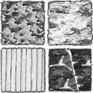 grunge doku arkaplanı, soyut doku seti ve eski beton duvarın arka planı 