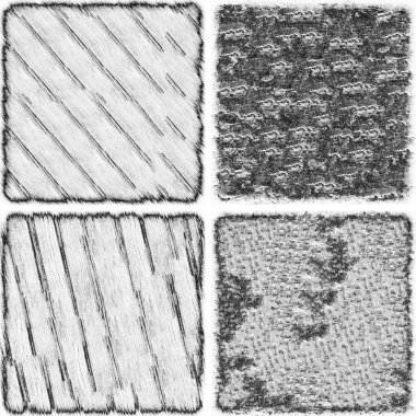 grunge doku arkaplanı, soyut doku seti ve eski beton duvarın arka planı 