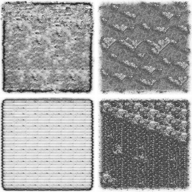 grunge doku arkaplanı, soyut doku seti ve eski beton duvarın arka planı 