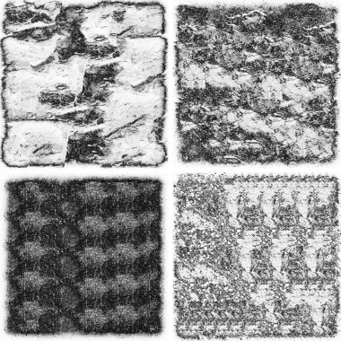 grunge doku arkaplanı, soyut doku seti ve eski beton duvarın arka planı 