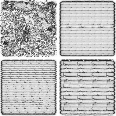 grunge doku arkaplanı, soyut doku seti ve eski beton duvarın arka planı 