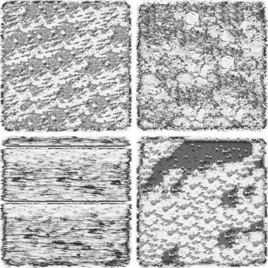 grunge doku arkaplanı, soyut doku seti ve eski beton duvarın arka planı 