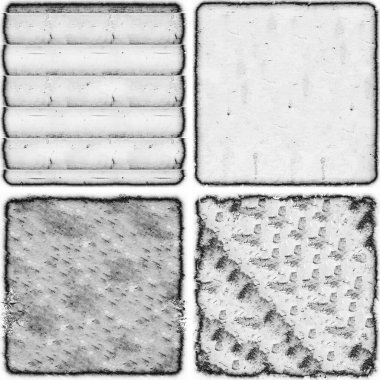 grunge doku arkaplanı, soyut doku seti ve eski beton duvarın arka planı 