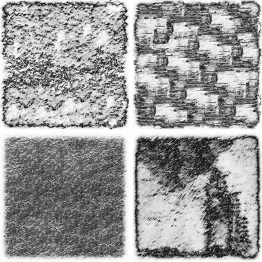 grunge doku arkaplanı, soyut doku seti ve eski beton duvarın arka planı 