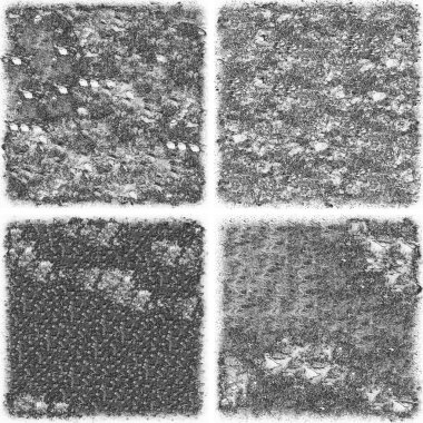 grunge doku arkaplanı, soyut doku seti ve eski beton duvarın arka planı 