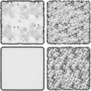 grunge doku arkaplanı, soyut doku seti ve eski beton duvarın arka planı 