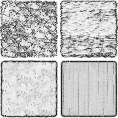 grunge doku arkaplanı, soyut doku seti ve eski beton duvarın arka planı 