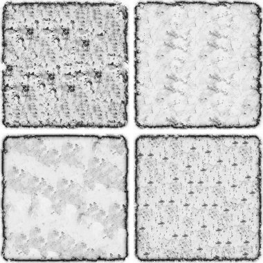 grunge doku arkaplanı, soyut doku seti ve eski beton duvarın arka planı 