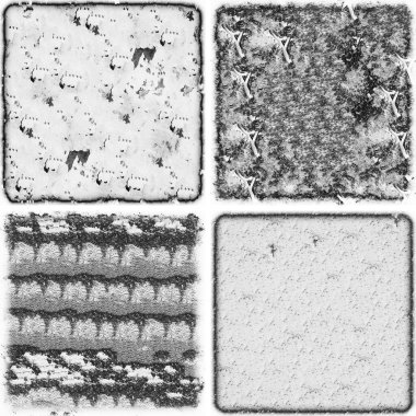 grunge doku arkaplanı, soyut doku seti ve eski beton duvarın arka planı 