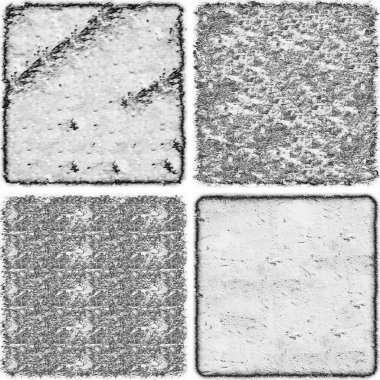 grunge doku arkaplanı, soyut doku seti ve eski beton duvarın arka planı 