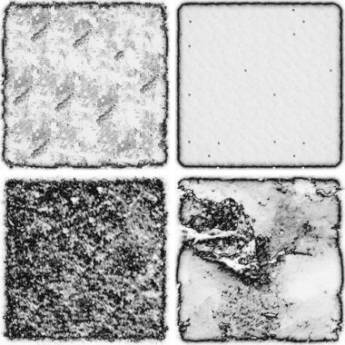 grunge doku arkaplanı, soyut doku seti ve eski beton duvarın arka planı 